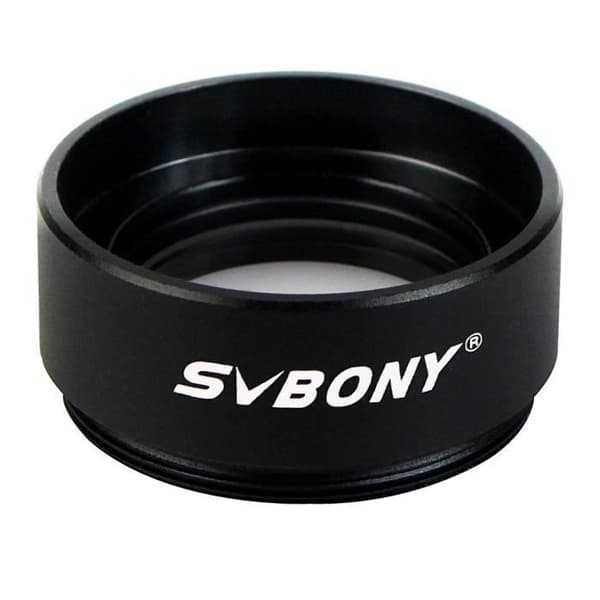 Svbony Barlow Lens 0,5X Focal Reducer M28x0,6 tråd för 1,25" 31,7 mm teleskopokular