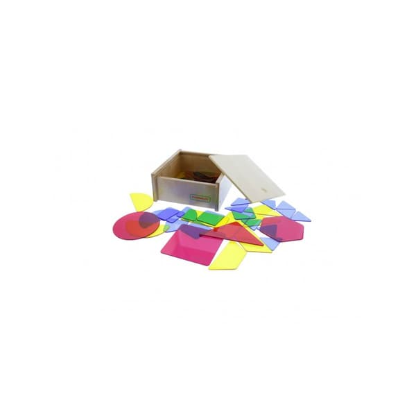 MASTERKIDZ gennemsigtige geometriske former