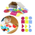 Miniatyrbillede 1 af 7: MASTERKIDZ gennemsigtige geometriske former