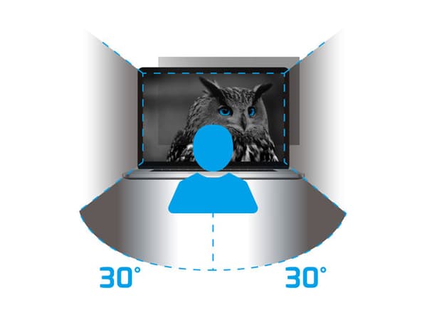 NATEC Owl Frameless display privacy filter 39.6 cm (15.6")
