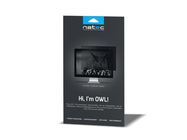 NATEC Owl Rammeløst skærm privat filter 61 cm (24")