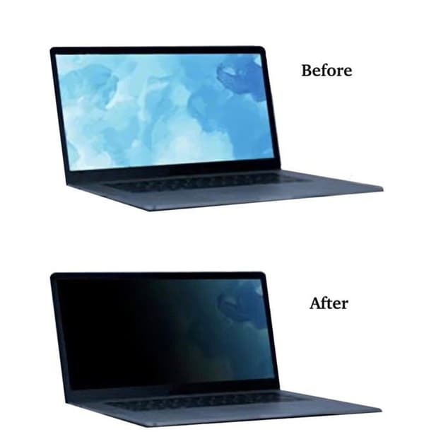 Kapsolo - KAP10423 - 4-Angle Adhesive Privacy Screen för Acer Chromebook Spin 13