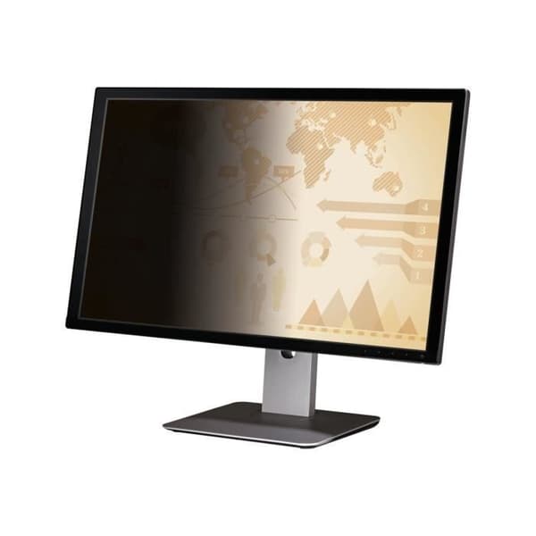 3M Screen Privacy Filter PFMDE002 - Svart - För 54,6 cm (21,5") bredbildsskärm - 16:9
