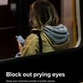 Miniatyrbild 5 av 6: Coque för iPhone 15 / iPhone 16 - Härdat Glas Ringke - Sekretess