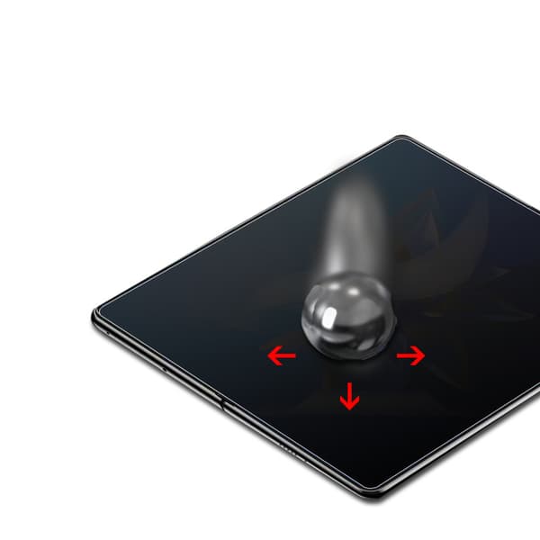INF Huawei skærmbeskytter, anti-spion hærdet glasfilm Model 1