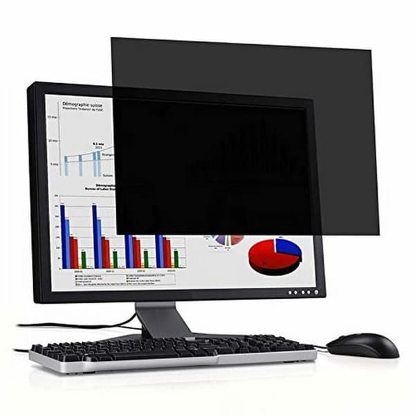 PORT DESIGN Sekretessfilter - 27" - svart