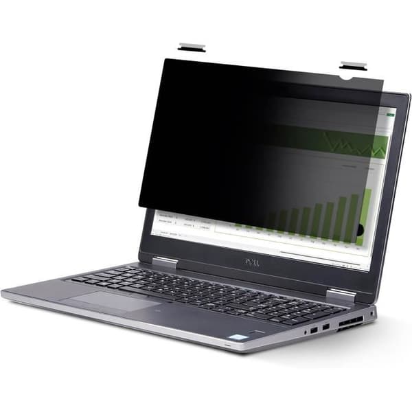 StarTech 14-tums 1610 Touch Integritetsfilter, Laptop-säkerhetsskydd, Antireflexblåljusfilter, Vändbar Svart, Transparent