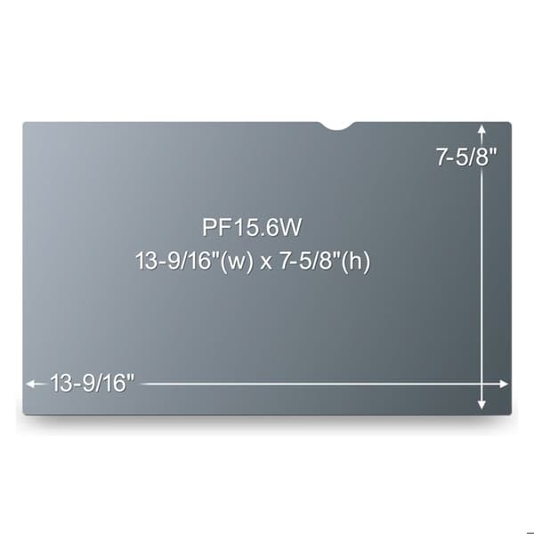 Antireflexfilter - 3M - AG15.6W9 - 39,6 cm (15,6") - Widescreen - 16:9