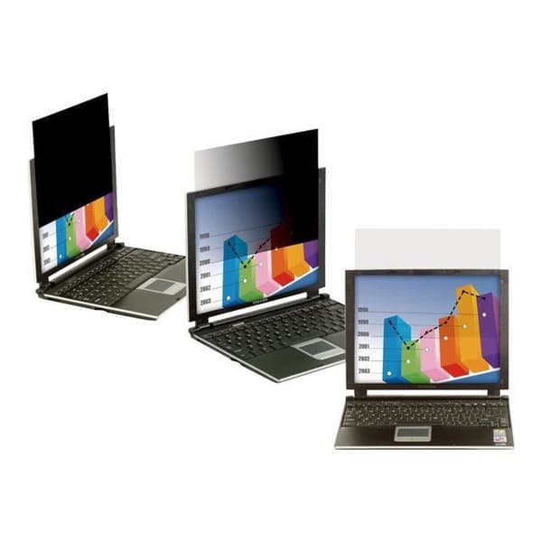 3M Privacy Filter för 17,3" Widescreen Laptop - Laptop Sekretessfilter Svart, Translucent
