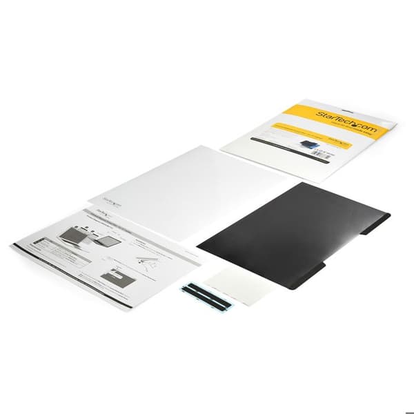 Integritetsskydd - StarTech.com - PRIVSCNLT15 - Svart - Vändbar - Blåljusfilter Transparent