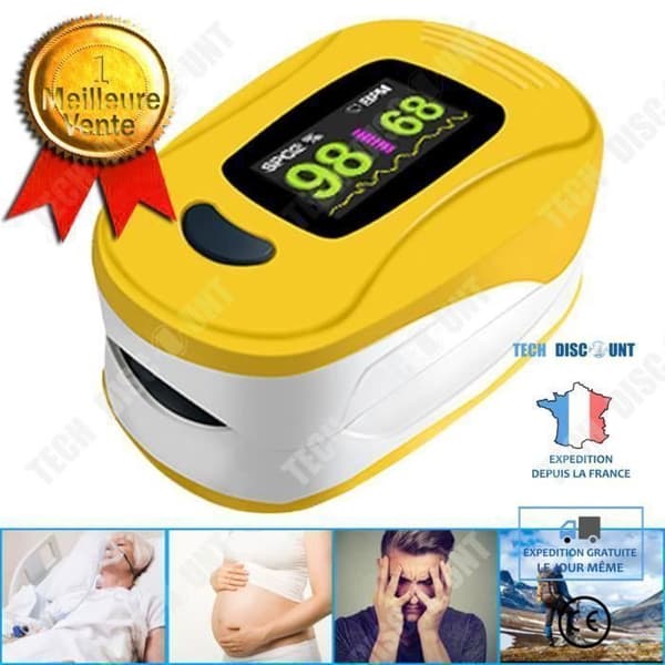 TD® Finger Clip Typ Body Worth Monitor Mättnadsdetektor Låg strömförbrukning Lätt och bärbar