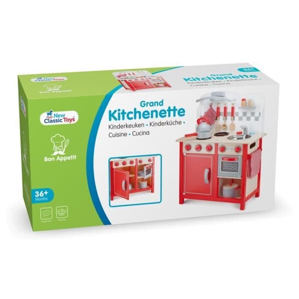 New Classic Toys - Rollspelsleksak - Kök - Bon Appétit - Deluxe - 11060