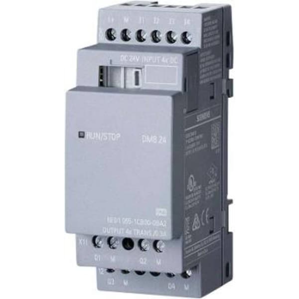 Siemens LOGO! DM8 24 0BA2 PLC-expansionsmodul 24 V/DC