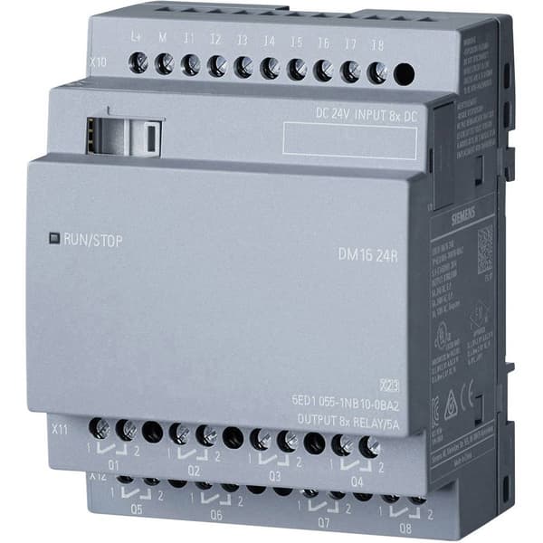 Siemens LOGO! DM16 24R 0BA2 PLC-expansionsmodul 24 V/DC
