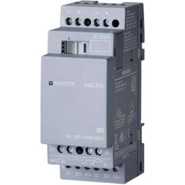 Siemens LOGO! AM2 RTD 0BA2 PLC-expansionsmodul 12 V/DC, 24 V/DC