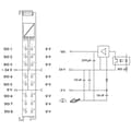 Miniatyrbild 3 av 3: WAGO PLC digital utgångsmodul 750-1515 1 st