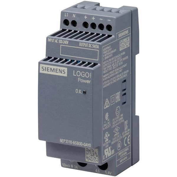 Siemens 6EP3310-6SB00-0AY0 PLC-kraftmodul Multifärg