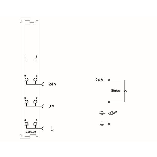 WAGO 750-602 PLC-terminal 750-602 1 st