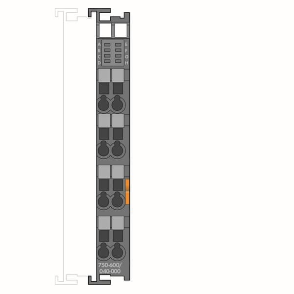 WAGO PLC-slutmodul 750-600/040-000 1 st