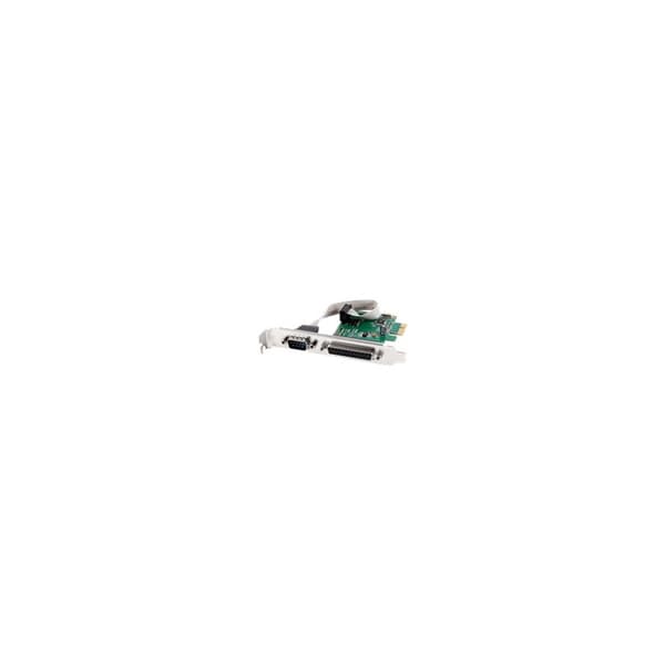 Gembird PEX-COMLPT-01 COM serial port + LPT port PCI-Express add-on card, with extra low-profile bracket