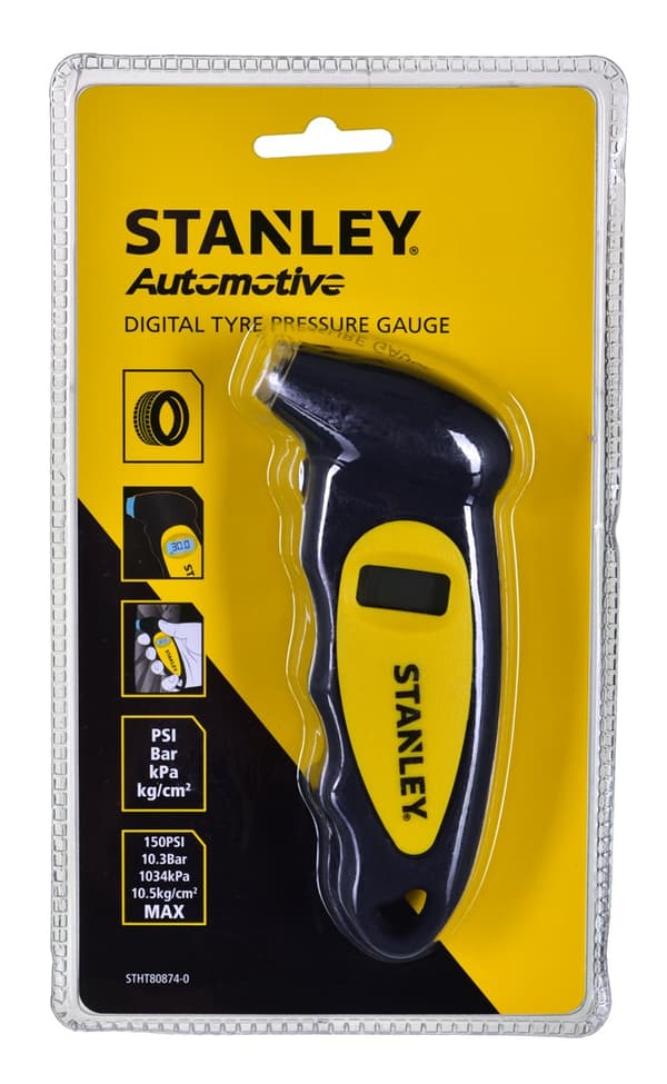 DIGITAL DÆKTRYKSMÅLER STANLEY STHT80874-0