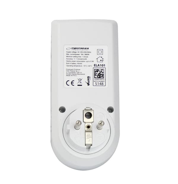 Esperanza ELA101 Elektronisk digital timer