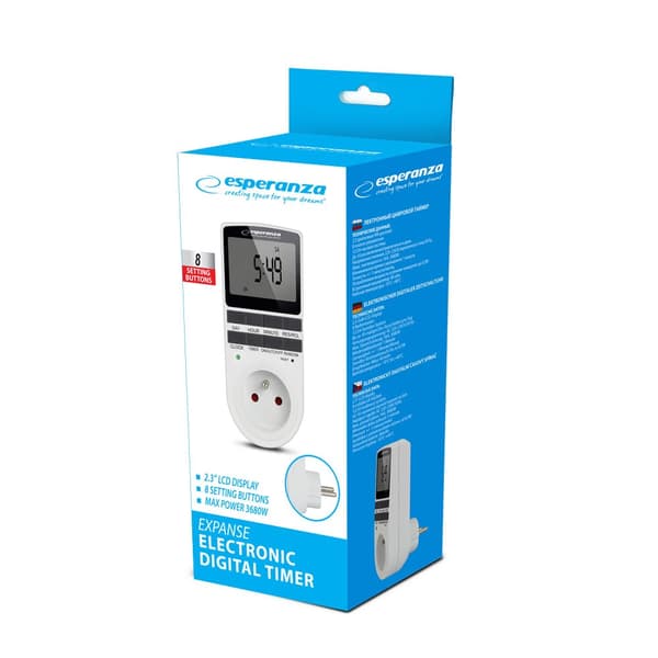 Esperanza ELA101 Elektronisk digital timer