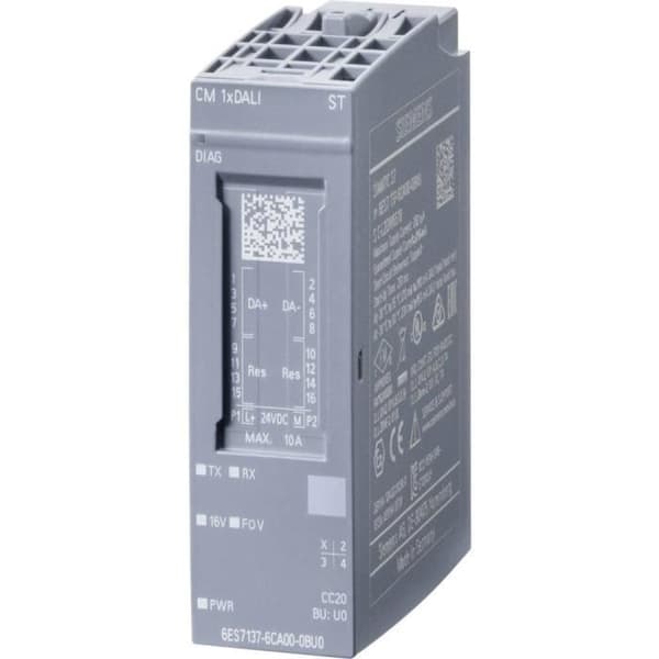 PLC - Siemens 6ES7137-6CA00-0BU0 24 V-DC ingångsmodul