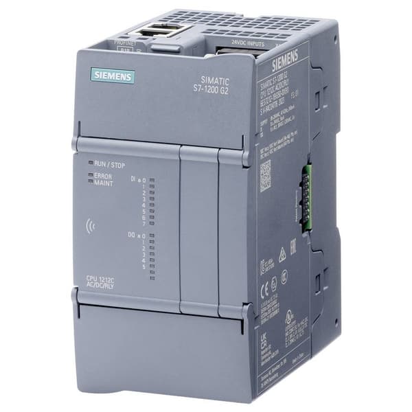 Siemens 6ES7212-1HG50-0XB0 6ES72121HG500XB0 PLC-strömförsörjningsmodul