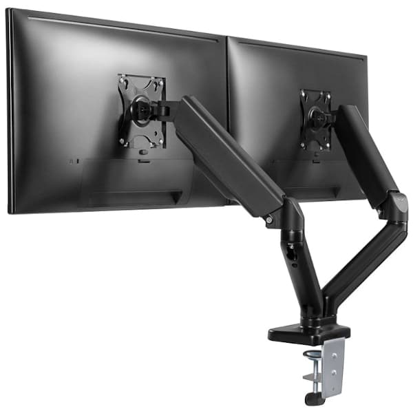 Goobay Skärmfäste med Dubbla Gasdrivna Armar fär 17″-32″ Bildskärmar