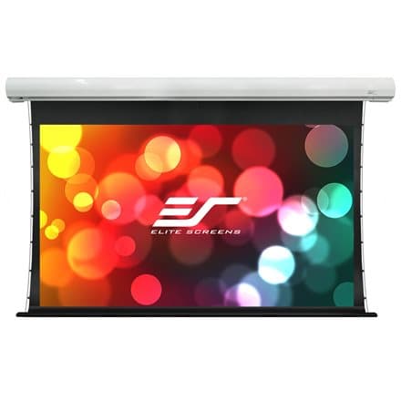 ELITE SCREENS plátno elektrické motorové 120" (305cm)/ 16:9/149,6×265,7cm/ hliníkový case bílý/10" drop/MaxWhite FG