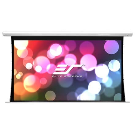 ELITE SCREENS plátno elektrické motorové 120" (305cm)/ 16:9/149,6×265,7cm/ hliníkový case bílý/10" drop/MaxWhite FG