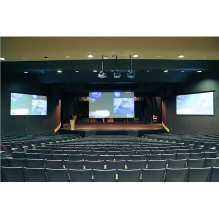 ELITE SCREENS plátno elektrické motorové 150" (381cm)/ 16:9/ 186,9×332cm/ gain 1.1/ case černý