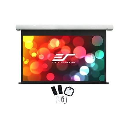 ELITE SCREENS plátno elektrické motorové 135" (342,9cm)/ 16:9/ 168,1×299cm/ case bílý/ 18" drop/ MaxWhite FG