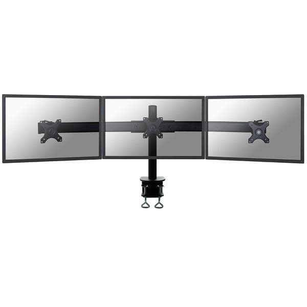 Neomounts FPMA-D700D3 mounting kit - for 3 LCD displays - black Svart