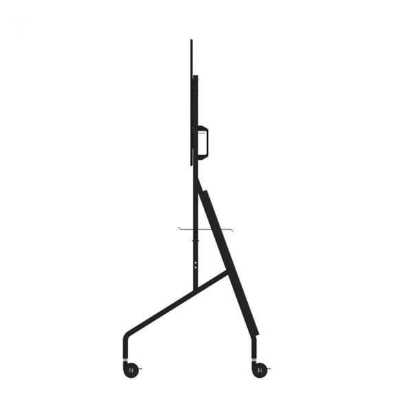 Neomounts Floor stand | FL50-525BL1 TV trolley | Adjustable Height | 55-86 " | Maximum weight (capacity) 76 kg | Black