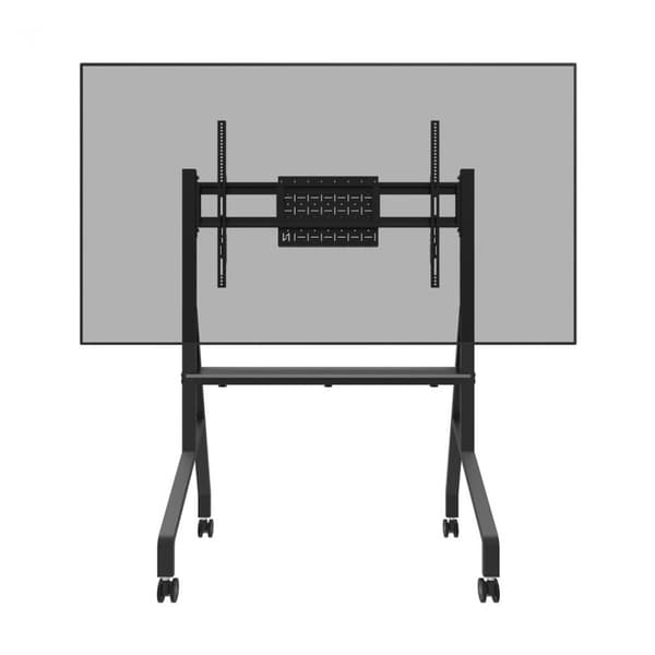 Neomounts Floor stand | FL50-525BL1 TV trolley | Adjustable Height | 55-86 " | Maximum weight (capacity) 76 kg | Black