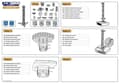Miniatyrbillede 7 af 9: Neomounts BEAMER-C200 bracket - full-motion - for projector - silver
