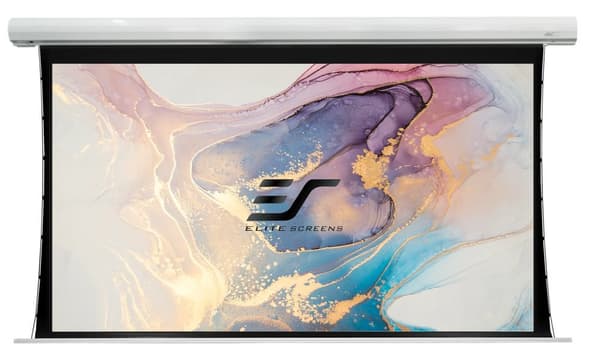 ELITE SCREENS plátno elektrické motorové 110" (279cm)/ 16:9/137,2×243,8cm/ hliníkový case bílý/12" drop/MaxWhite FG