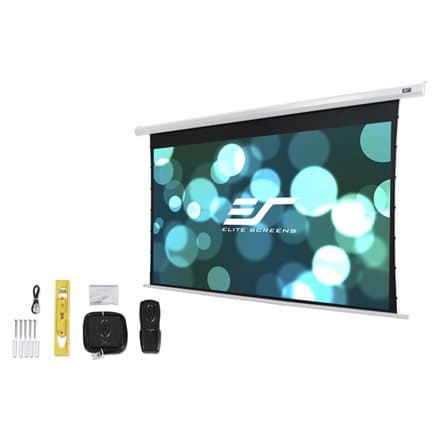 ELITE SCREENS plátno elektrické motorové 90" (228,6cm)/ 16:10/ 120,7×193cm/ gain 1.1/ case bílý Hvid