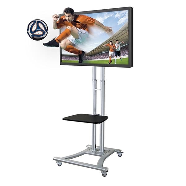 Neomounts PLASMA-M1800E cart - for flat panel / AV system - silver