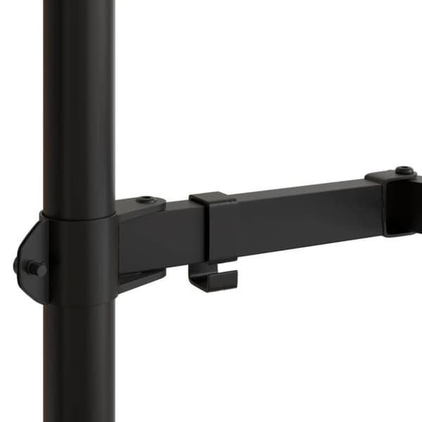skærmstativ VESA 75/100 mm stål sort