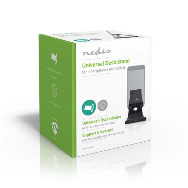 Nedis SDSD100BK Smartphone/Tablet Stand Justerbar Sort