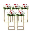Miniatyrbillede 2 af 2: Blomsterstativer, Guld Farve, Stærk Stabilitet,M, Guld
