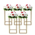 Miniatyrbillede 1 af 2: Blomsterstativer, Guld Farve, Stærk Stabilitet,M, Guld