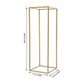 Pikkukuva 1 / 2: Häälahjakukkaistuin, kestävä metallirakenne, elegantti kultafinish,M, Kulta