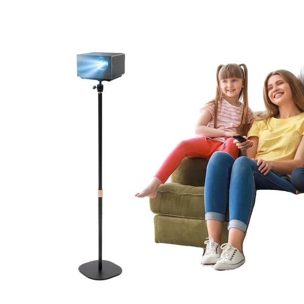 Justerbar projektor skærmstand, 360° rotation, 90° hældning