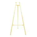 Miniatyrbillede 1 af 2: Easel Display Stand, Sammenklappelig og Bærbar, Gulvmonteret,Guld