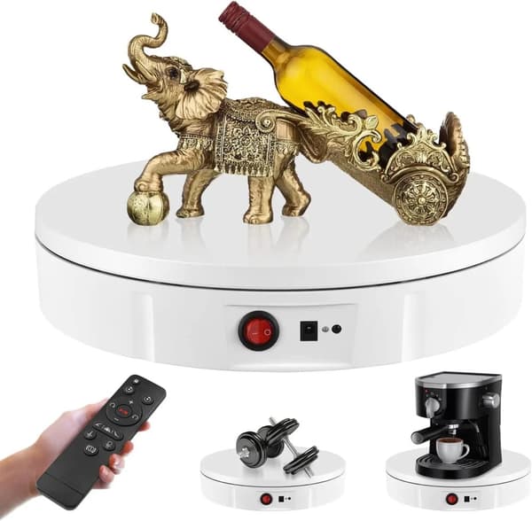 Plattform, 360° Rotation, Hög Lastkapacitet,EU, 220V EU Kontakt-a