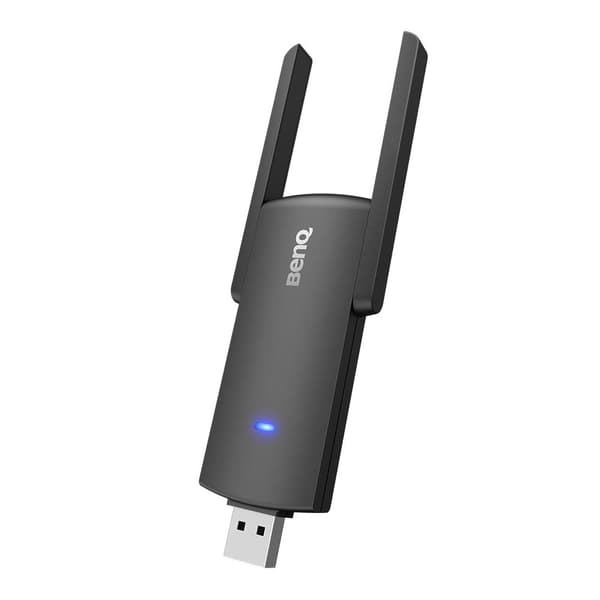 BenQ TDY31 - Nätverksadapter - USB 3.0 - 802.11ac - svart - för BenQ IL5501, RE6501, RE7501, RE8601, RE9801, RM6503, RM7503, RM8603, ST4302, ST5502